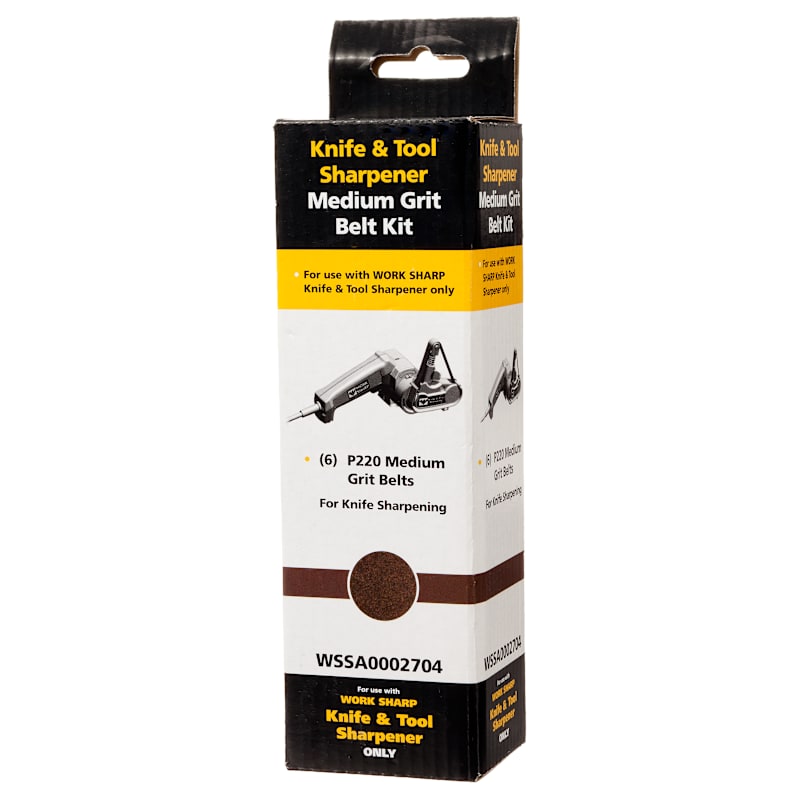 Work Sharp P220 Oxide Sharpening Belts 6-Pack