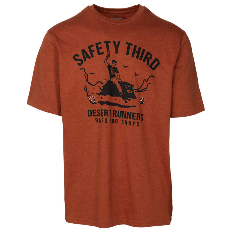 Bass Pro Shops Safety Third Desert Runners Short-Sleeve T-Shirt for Men