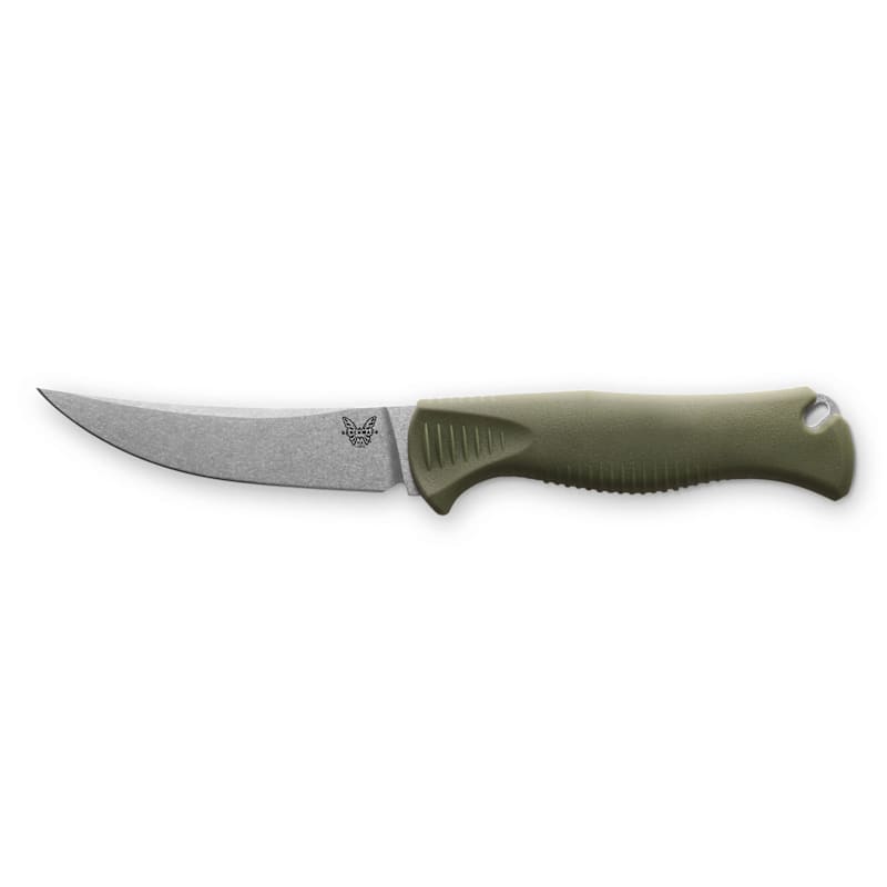 Benchmade Meatcrafter 4" Fixed-Blade Knife with Santoprene Handle