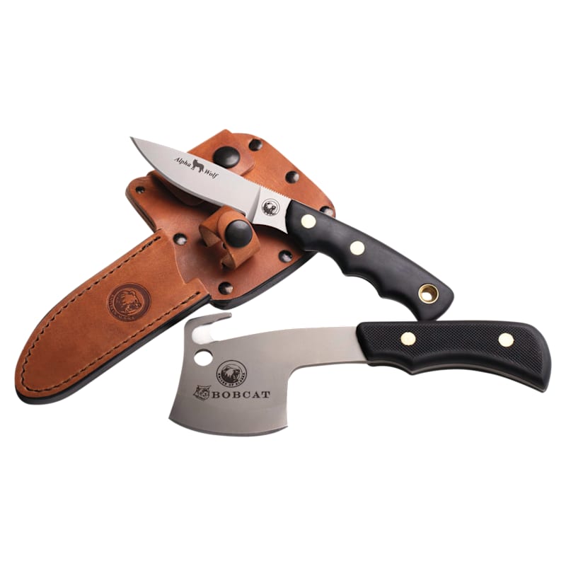 Knives of Alaska Alpha Wolf/Bobcat Knife Combo