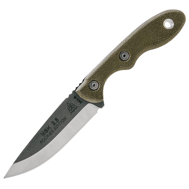 TOPS Knives Mini Scandi Rockies Edition Fixed-Blade Knife