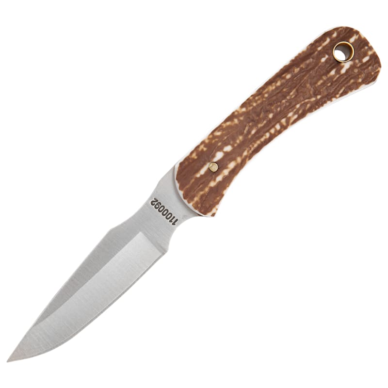 Uncle Henry Next Gen Staglon Caper Fixed Blade Knife with Sheath