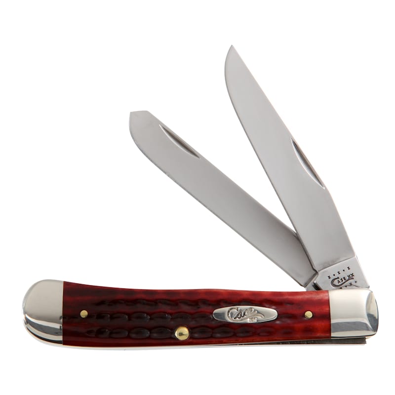 Case Red Bone Pocket Knife - Trapper