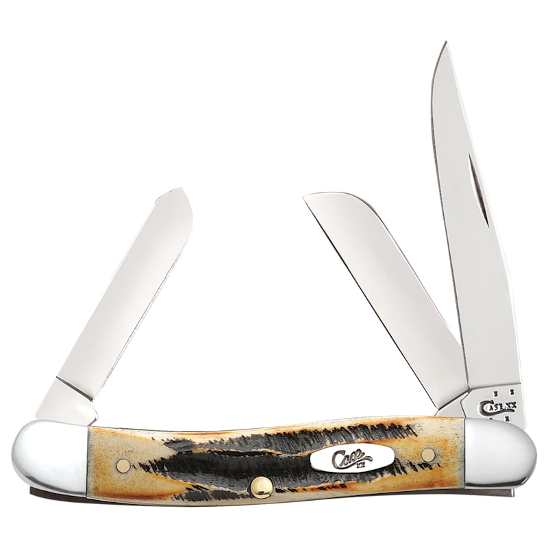 Case 6.5 Bonestag Medium Stockman Pocket Knife