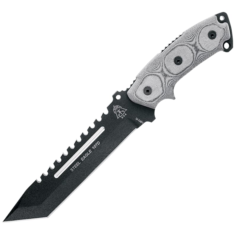 TOPS Knives Steel Eagle 107D Fixed-Blade Knife