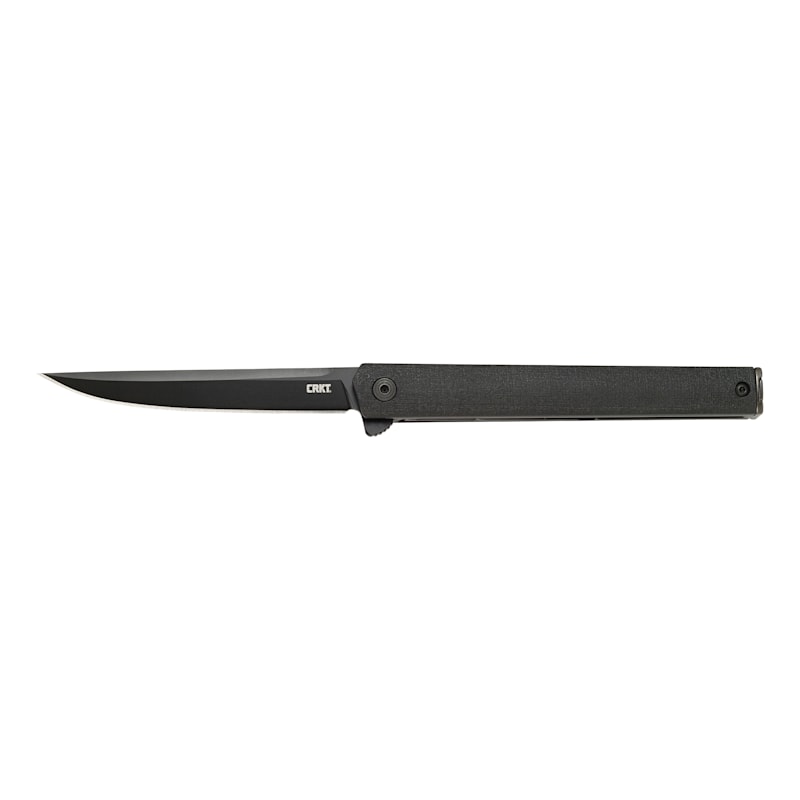 CRKT CEO Flipper Blackout Folding Knife