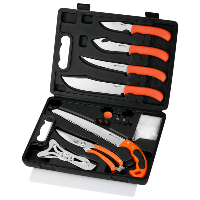 Outdoor Edge Butcher Max 11-Piece Game Processing Set