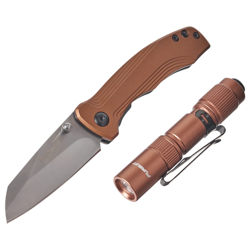 Pursuit Knife and Light Combo with Case