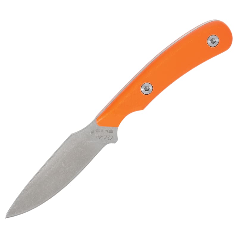 Cabela's Fixed-Blade Caper-Style Hunting Knife with Kydex Sheath