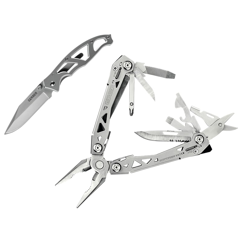 Gerber Suspension-NXT Multi-Tool and Paraframe I Knife Combo