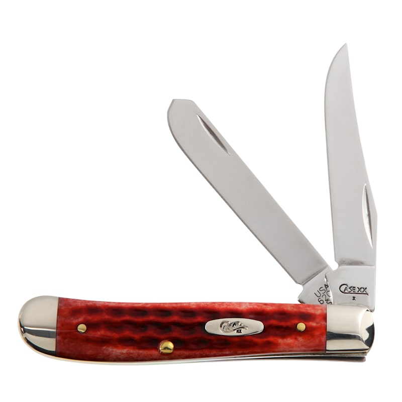 Case Red Bone Pocket Knives - Mini Trapper