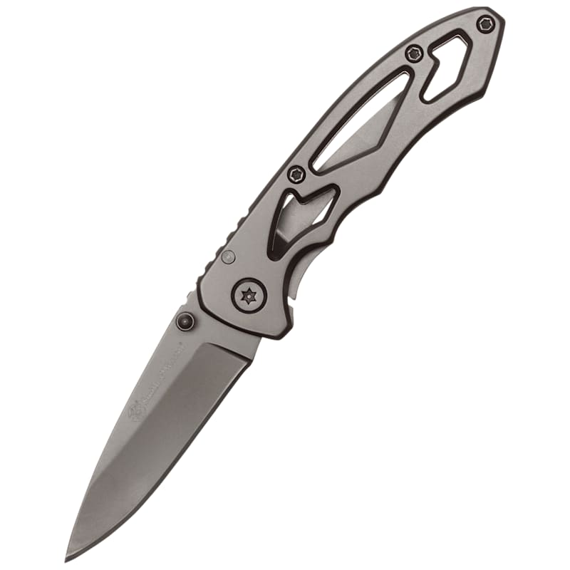 Smith & Wesson Frame Lock Drop Point Folding Knife