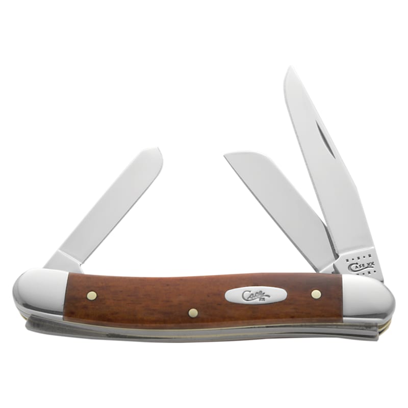 Case Smooth Chestnut Bone Medium Stockman Pocket Knife