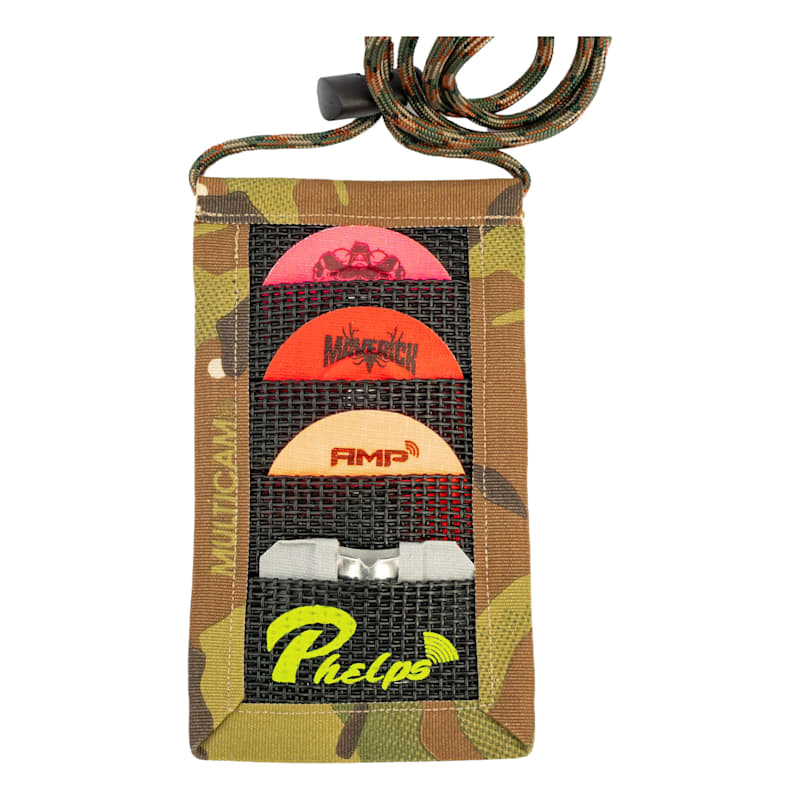 Phelps Multicam PDO Elk Diaphragm Call Organizer