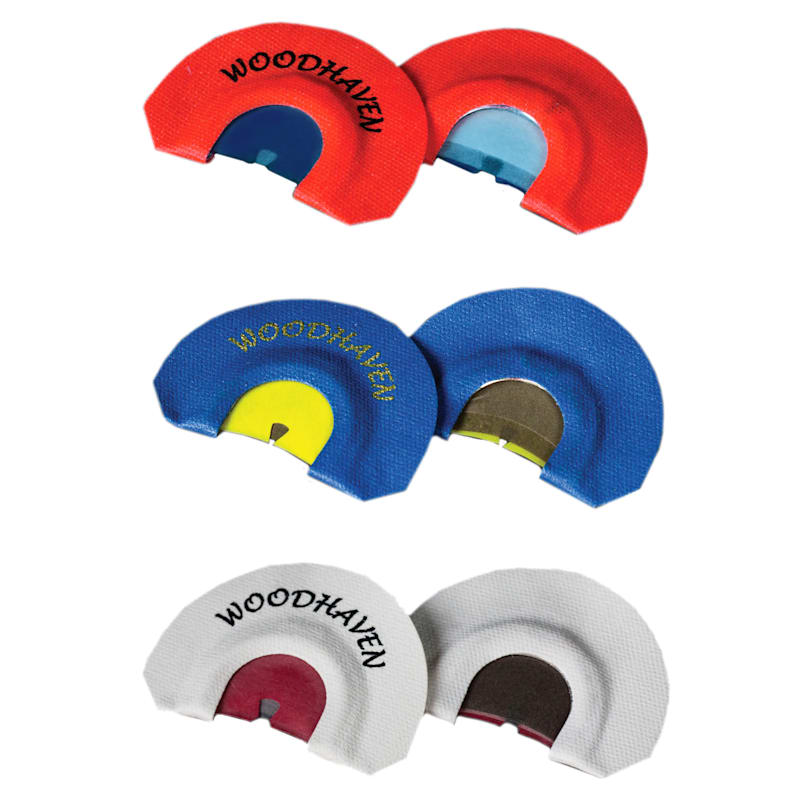 WoodHaven Custom Calls Ghost Diaphragm Turkey Calls 3-Pack