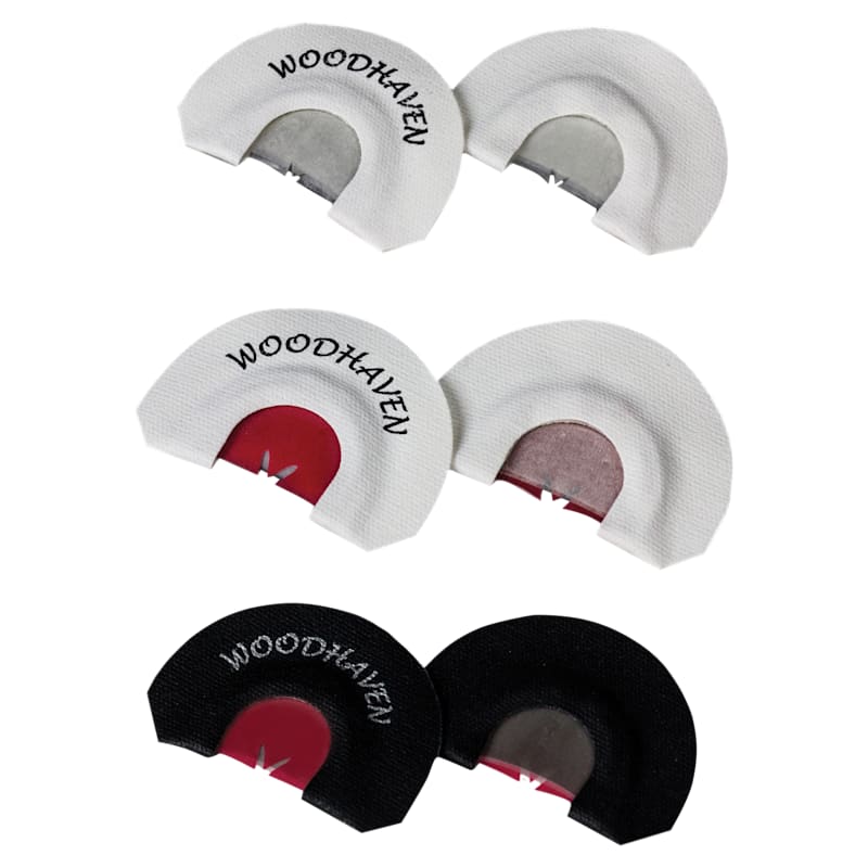 WoodHaven Custom Calls Wasp Nest Diaphragm Turkey Calls 3-Pack