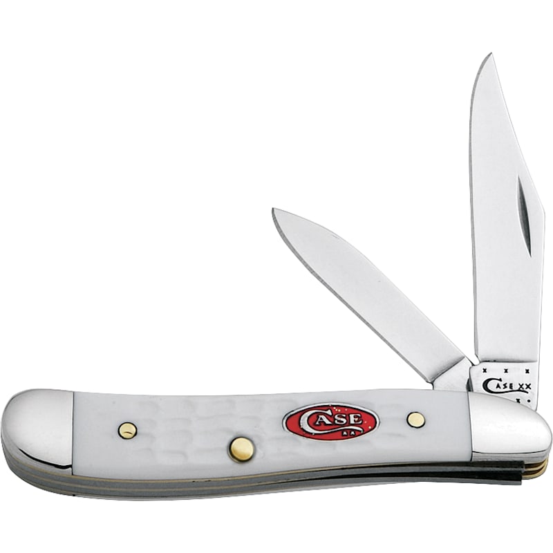 Case SparXX Standard Jig White Synthetic Peanut Knife