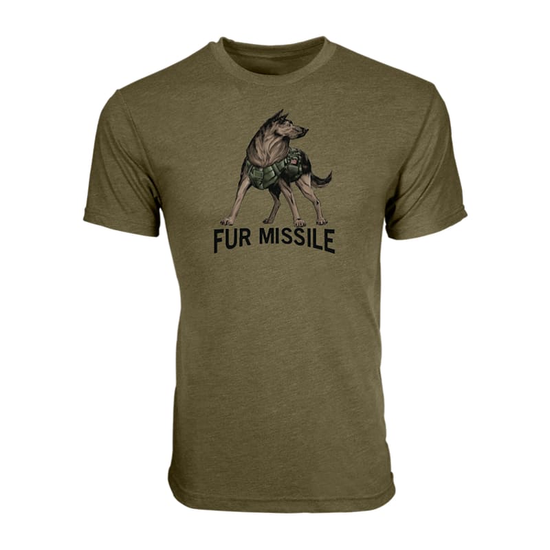 Black Rifle Coffee Company Fur Missile Short-Sleeve T-Shirt
