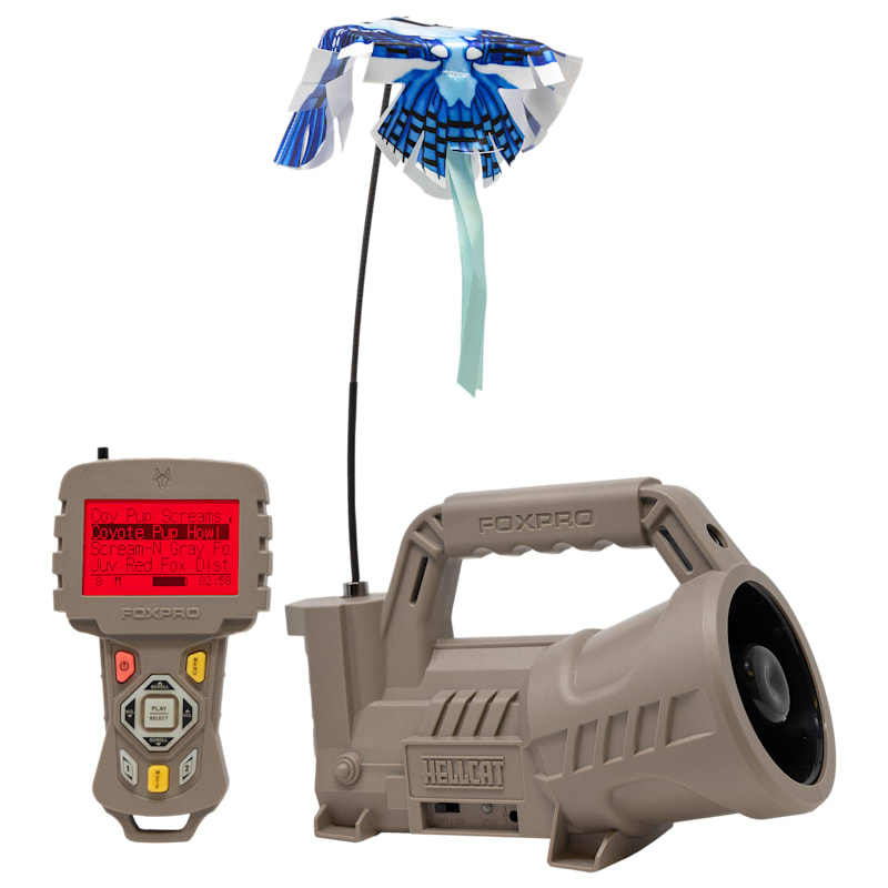 FOXPRO Hellcat Electronic Game Call and Predator Decoy