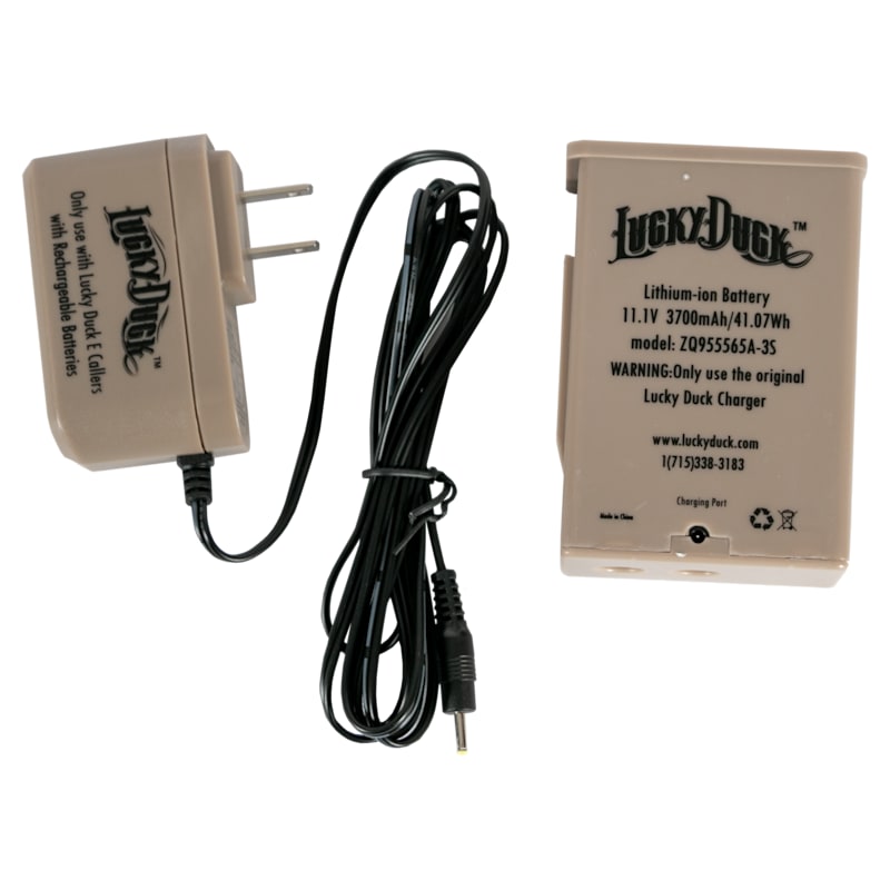 Lucky Duck E-Caller 2.0 Battery and Charger Kit