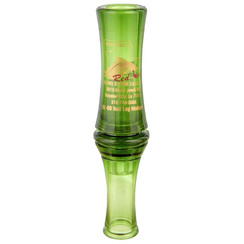 Haydel's Game Calls RL-99 Red Leg Mallard Duck Call