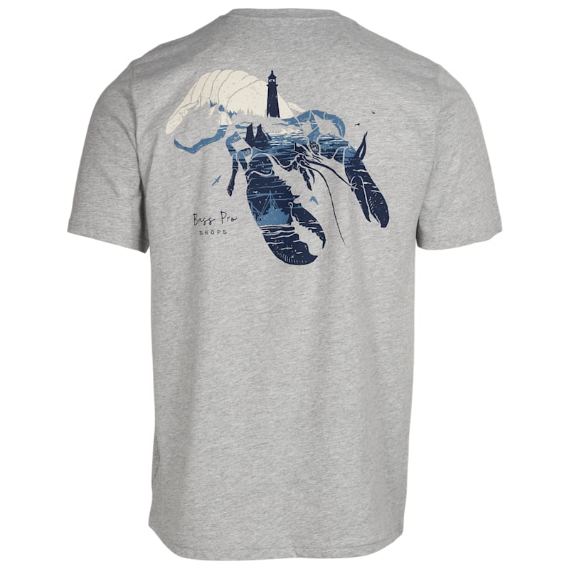 Bass Pro Shops Lobster Scene Short-Sleeve T-Shirt for Men