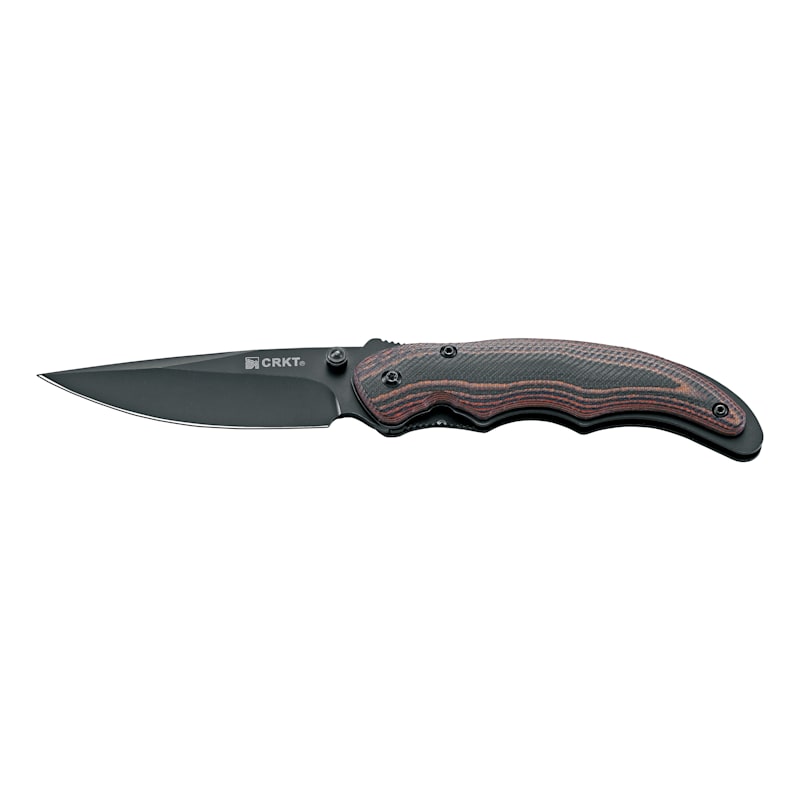 CRKT Endorser Assisted Open Lockback Folding Knife