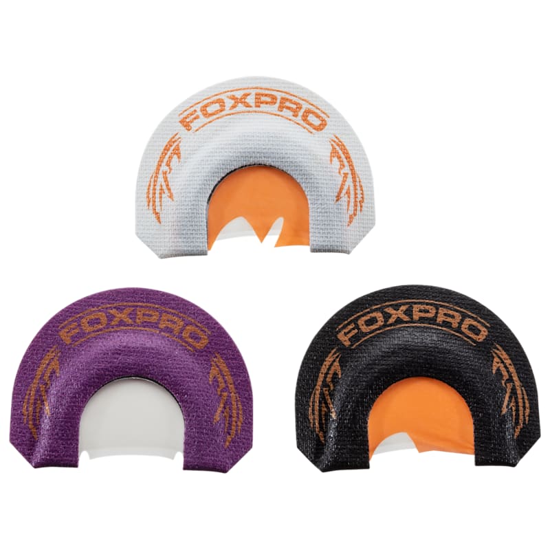 FOXPRO Hybrid Spur Diaphragm Turkey Call Combo 3-Pack