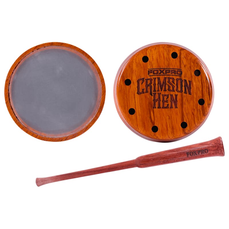 FOXPRO Crimson Hen Crystal Friction Turkey Call