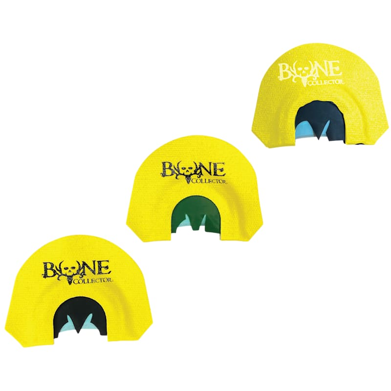 Bone Collector Hat Trick Series Diaphragm Turkey Calls 3-Pack