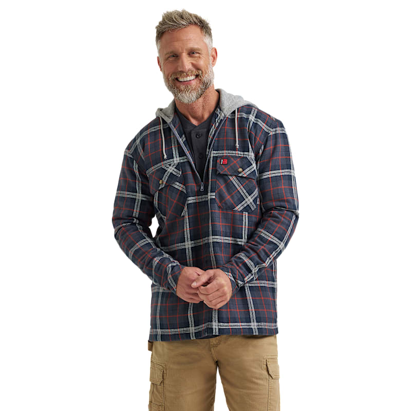 Wrangler Riggs Workwear Masonry Hooded Jacket for Men