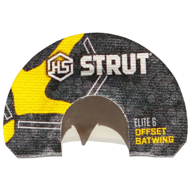 Hunters Specialties Elite 6 Series Offset Batwing Diaphragm Turkey Call
