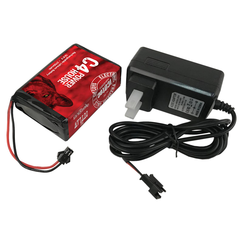 ICOtec C4 Power House Rechargeable Lithium Battery Kit