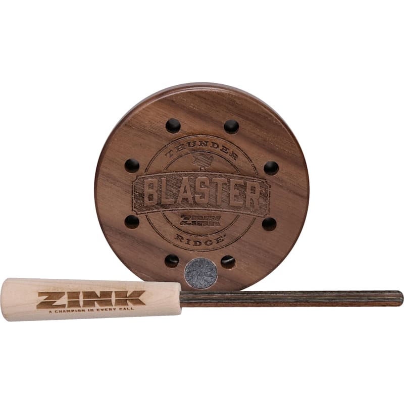 Zink Thunder Ridge Blaster Aluminum Friction Turkey Call