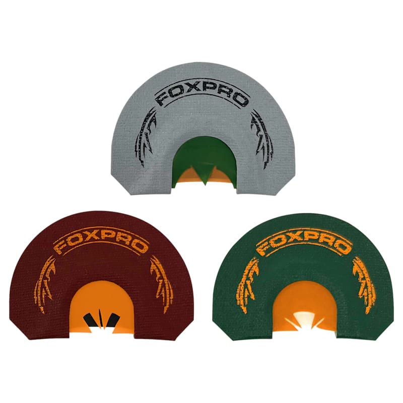 FOXPRO Beardtaker Diaphragm Turkey Calls 3-Pack