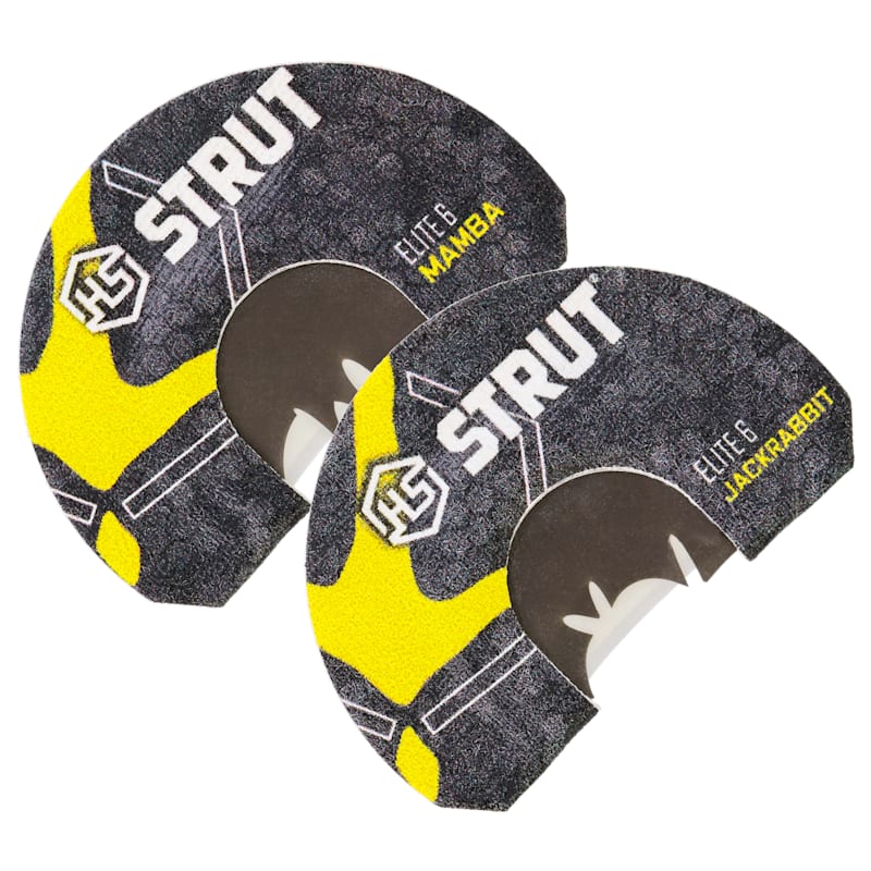 Hunters Specialties Elite 6 Series Double Pack Diaphragm Turkey Calls 2-Pack