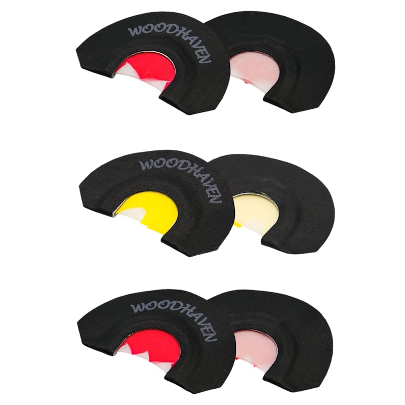 WoodHaven Custom Calls Pure Diaphragm Turkey Calls 3-Pack