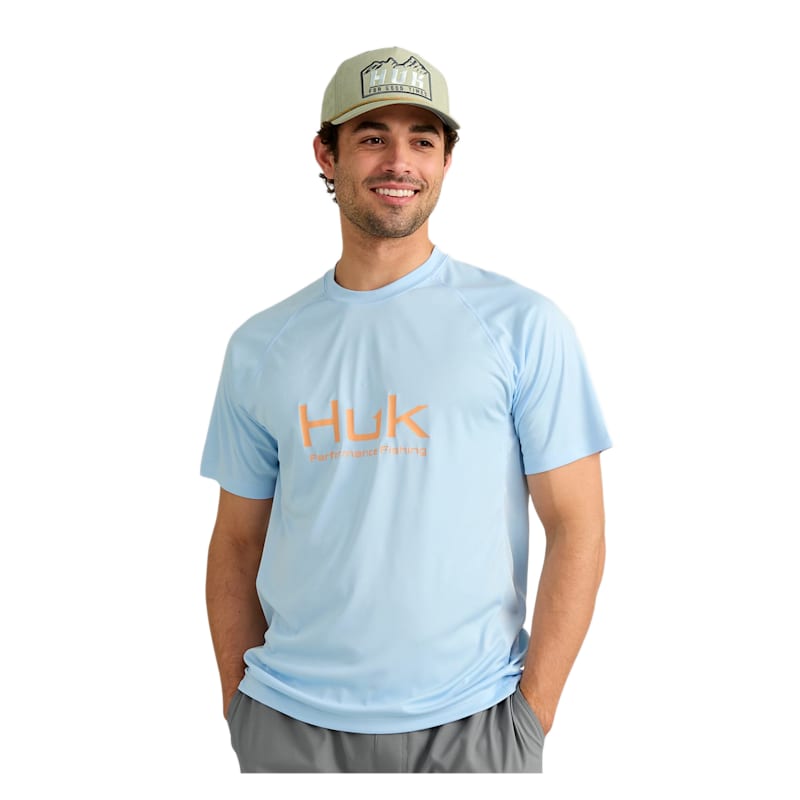 Huk Pursuit Short-Sleeve Crew