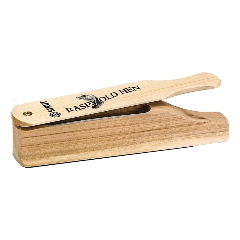 Hunters Specialties Strut Raspy Old Hen Box Turkey Call