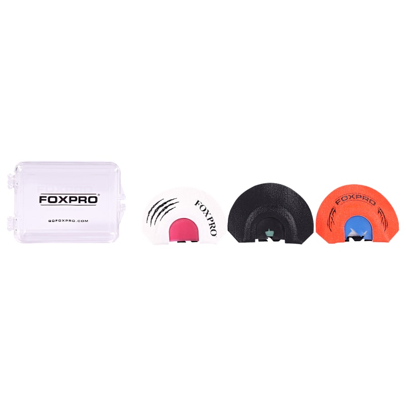FOXPRO Locator Diaphragm Turkey Call Combo 3-Pack