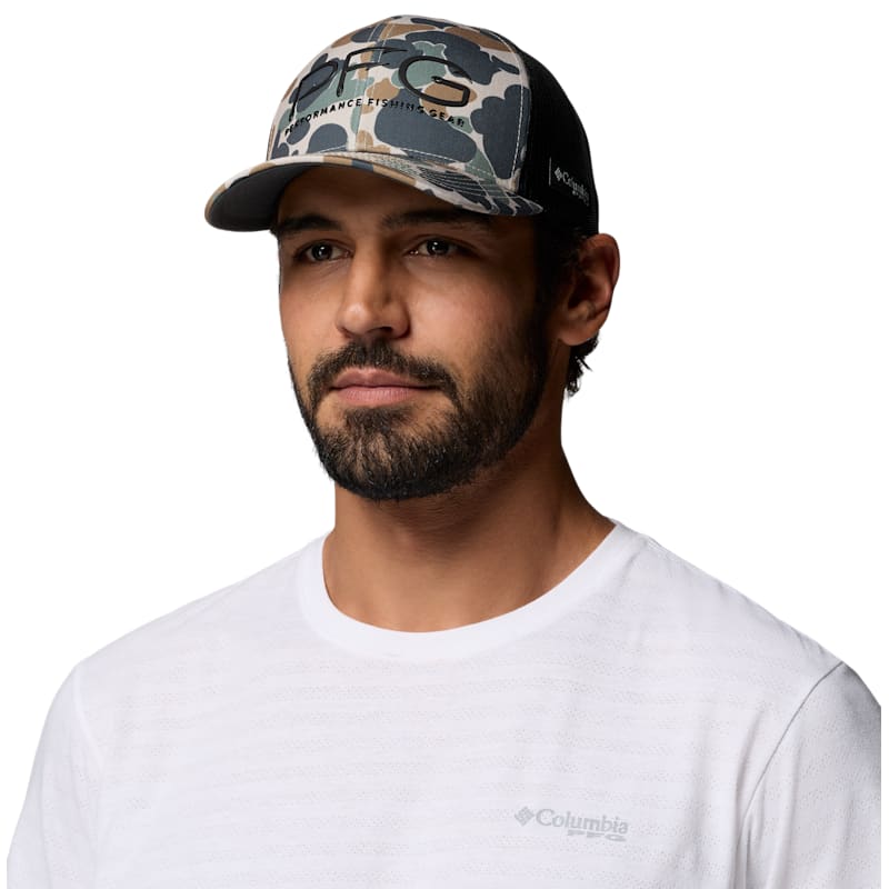 Columbia PFG Hooks Mesh-Back Snapback Cap