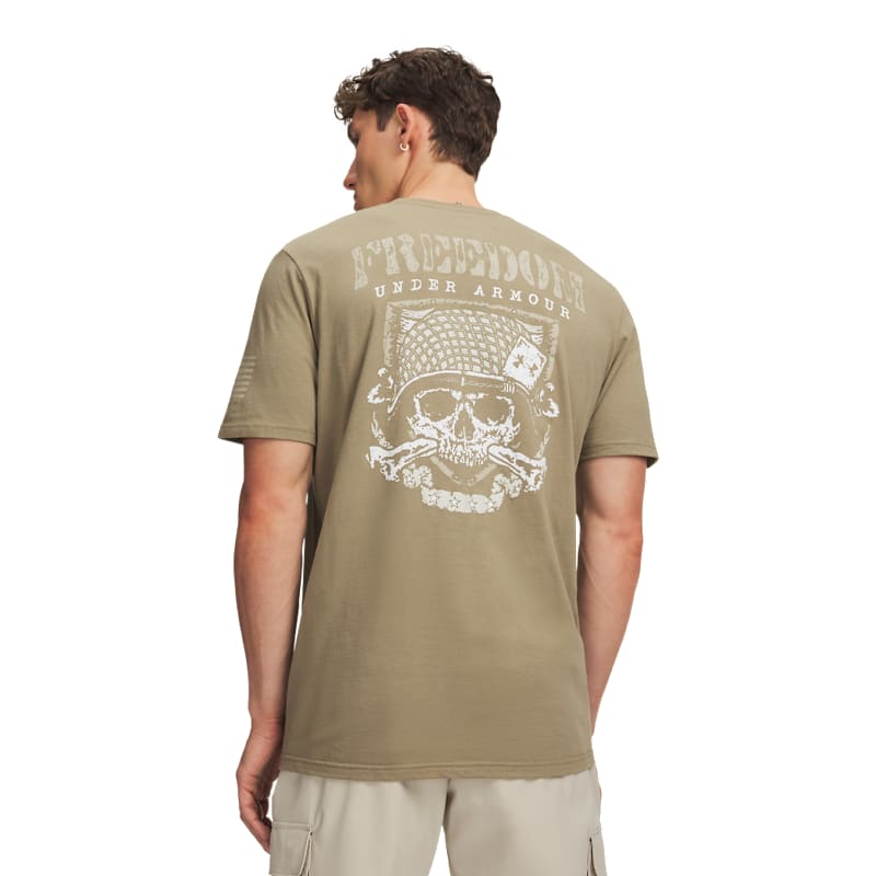 Under Armour Freedom Military Skull Short-Sleeve T-Shirt