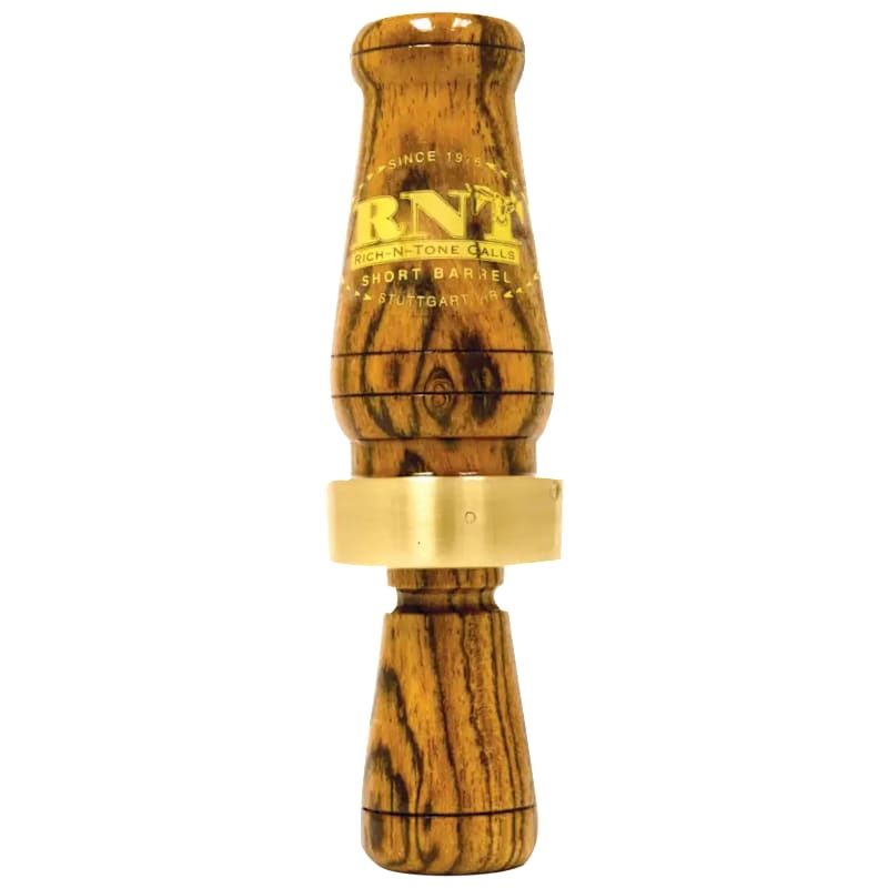 RNT Calls Short Barrel Duck Call - Bocote