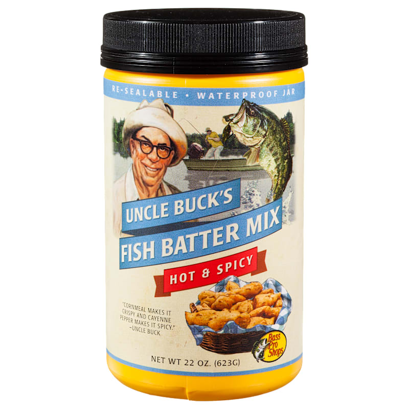 Uncle Buck's Hot & Spicy Fish Batter Mix
