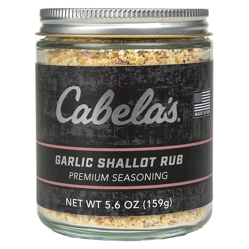 Cabela's Garlic Shallot Rub Premium Seasoning