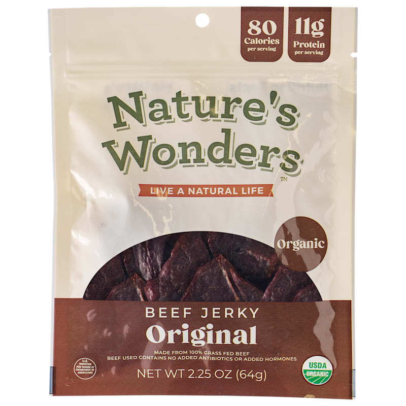 Nature's Wonders Organic Original Beef Jerky