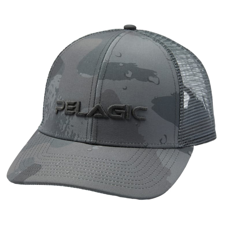 Pelagic Flybridge Brushed Camo Trucker Cap