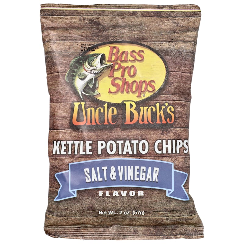 Bass Pro Shops Uncle Buck's Salt and Vinegar Potato Chips