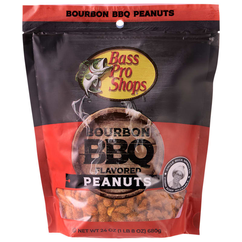 Bass Pro Shops Uncle Buck's 24-Oz. Bourbon BBQ Peanuts