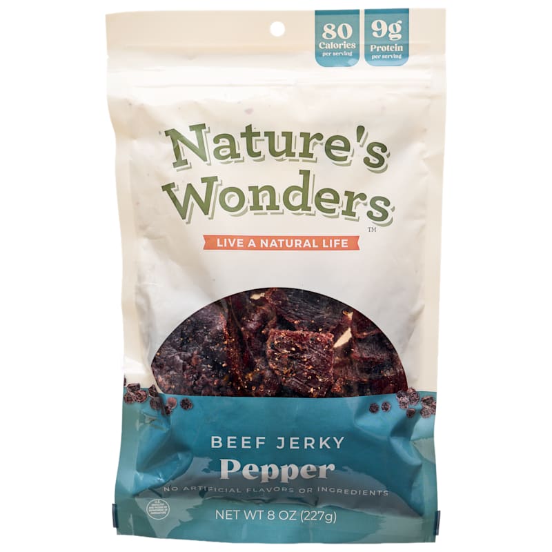 Nature's Wonders Pepper Beef Jerky